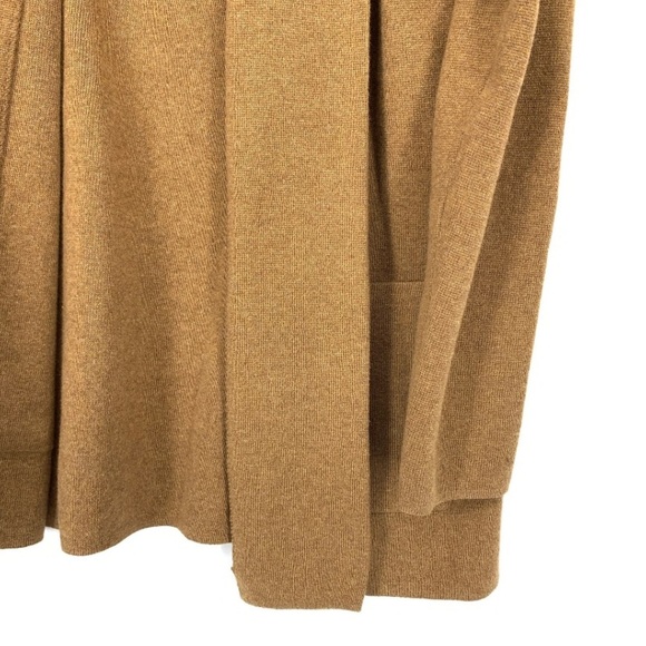 J Crew Cotton Tan Camel Sweater Jacket Blazer XS - Picture 3 of 5